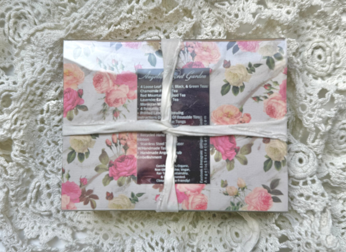 Tisane Herbal & Green Tea Set: Jasmine Flower Buds, Butterfly Pea Flower, Lavender Flower, & Jasmine Dragon Pearls