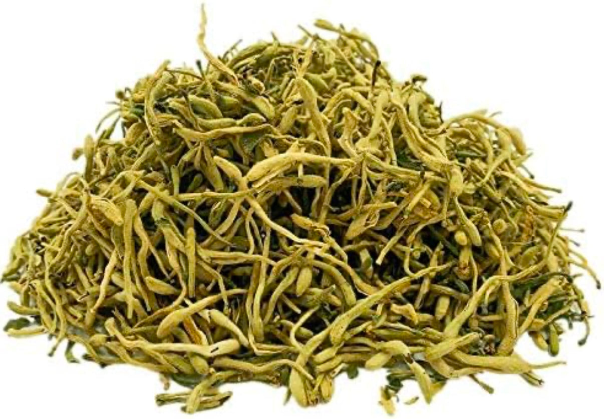 Deluxe Tea Gift Set: Lavender Flower, Jasmine Flower Bud, Honey Suckle, & Chamomile Flower Teas